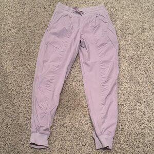 Lululemon | Dance Studio Mid-Rise Jogger (Lined) | Lilac Ether | Size: 4
